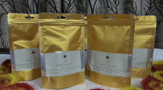 Body Ubtan pouches by Rasya Ayurveda